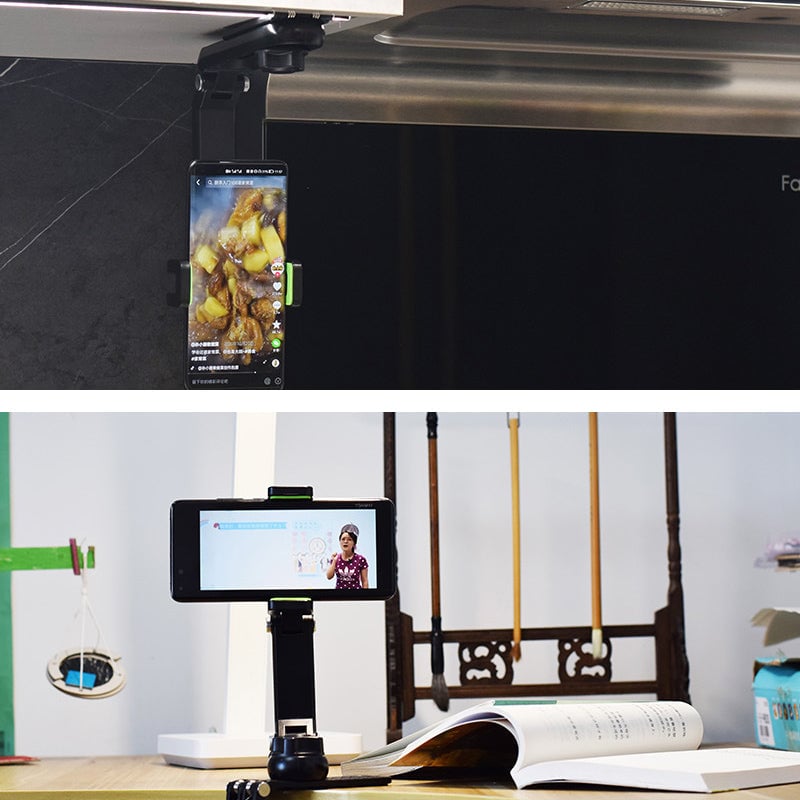 🚍Multi-function Sun Visor Universal 360 Degree Rotating Phone Holder