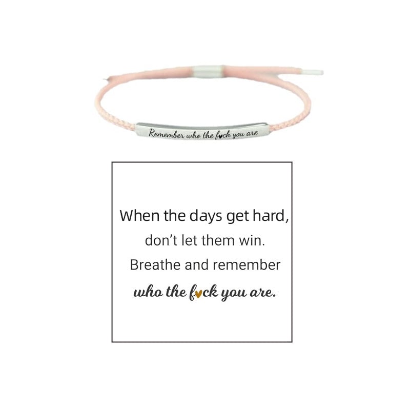 Braided Adjustable Inspire Bracelet