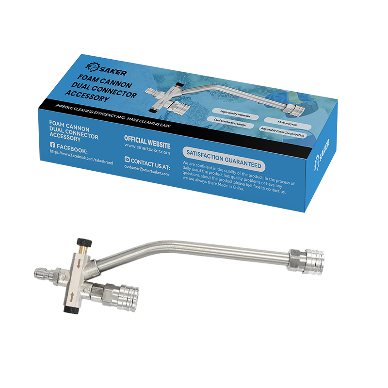 Practical Foam Cannon Dual Connector Accessory