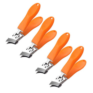 Practical Wide Jaw Opening Anti-Splash Slanted Nail Clipper