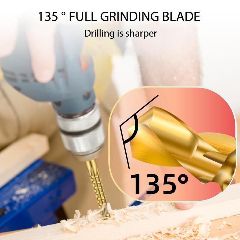 Twist Drill Bit Set Power Tool Accessories(6 Pcs )