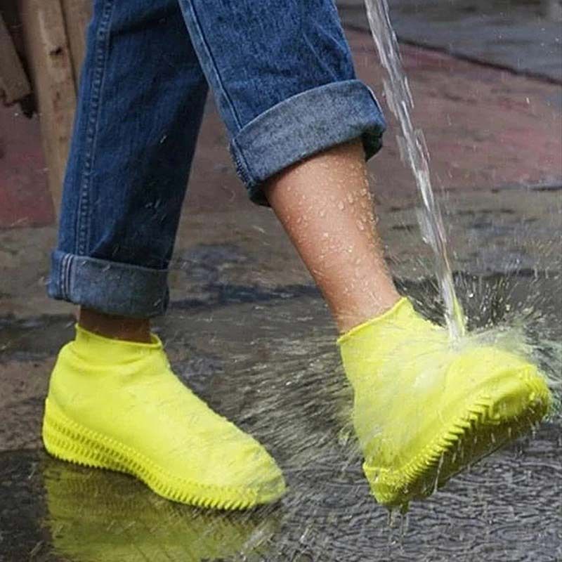 Solid Color Outdoor Waterproof Shoe Covers