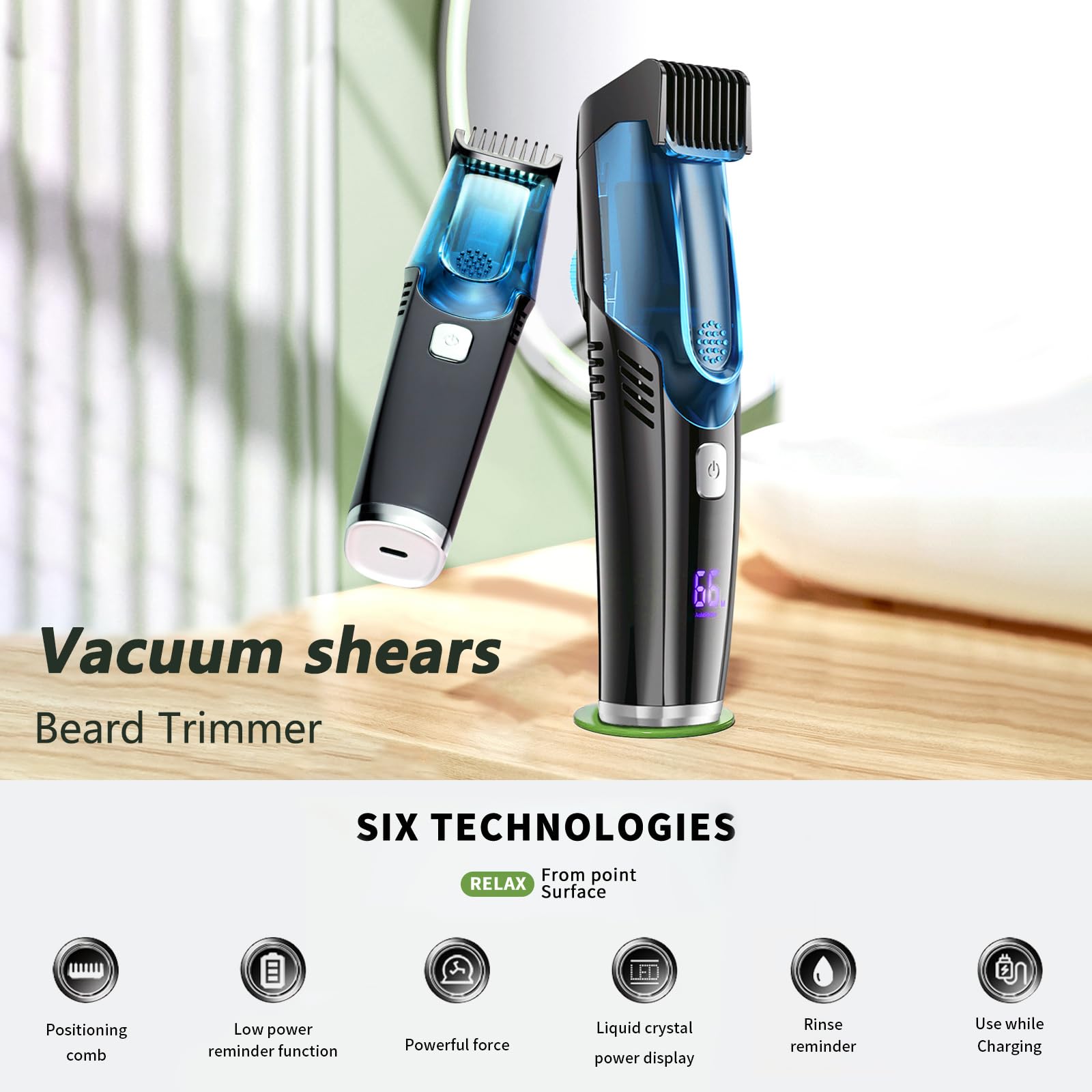 Beard Trimmer for Men