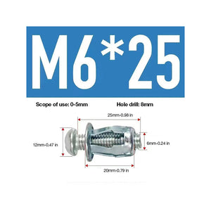 💥70% OFF💥🔩Expansion Screw Petal Nut