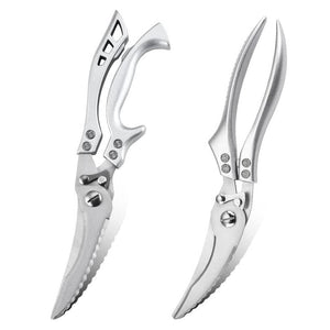 Stainless Steel Bone-Cut Kitchen Scissors