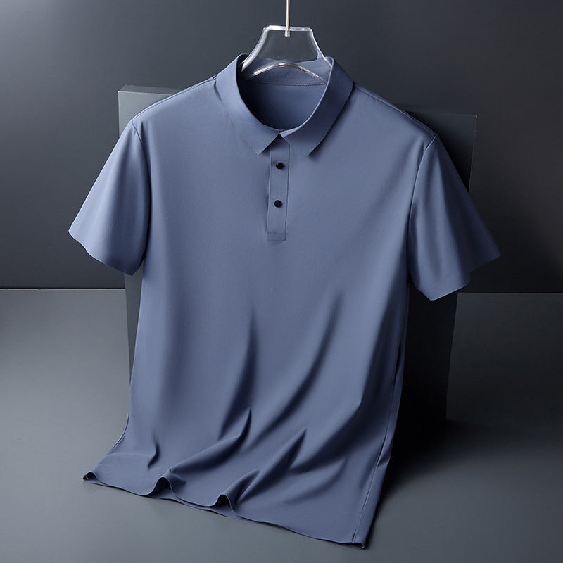 Ice Silk Polo T-shirt