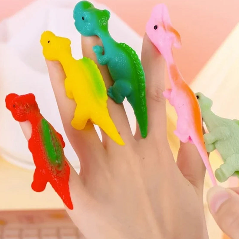 Slingshot Dinosaur Finger Toys (10-50pcs)