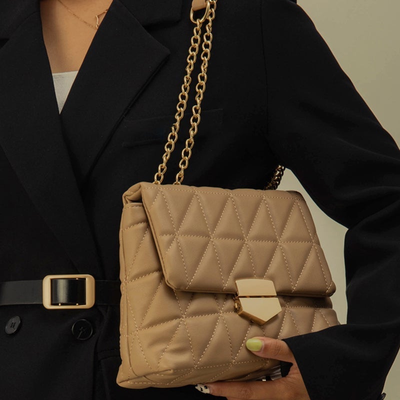 Diamond Embroidery Chain Diagonal Shoulder Bag