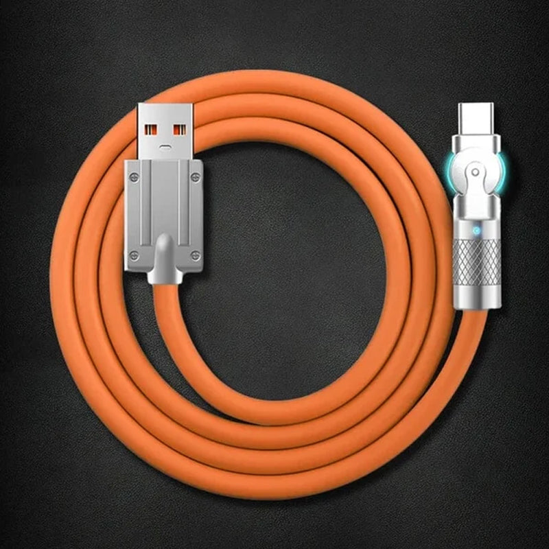 180° Rotating Fast Charge Cable