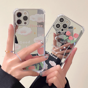 Clouds Tulip Anti-drop Phone Case