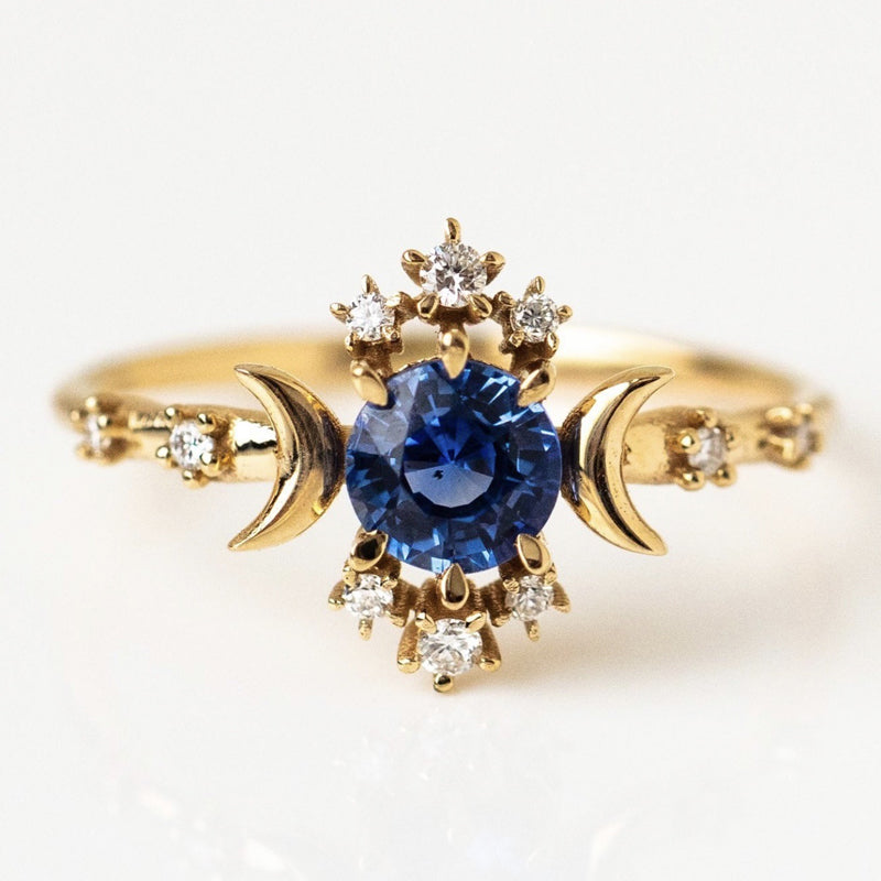 [Pre Sale] Gold Star&Moon Unique Ring