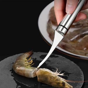 Stainless Steel Shrimp Whisker Peeler Tool