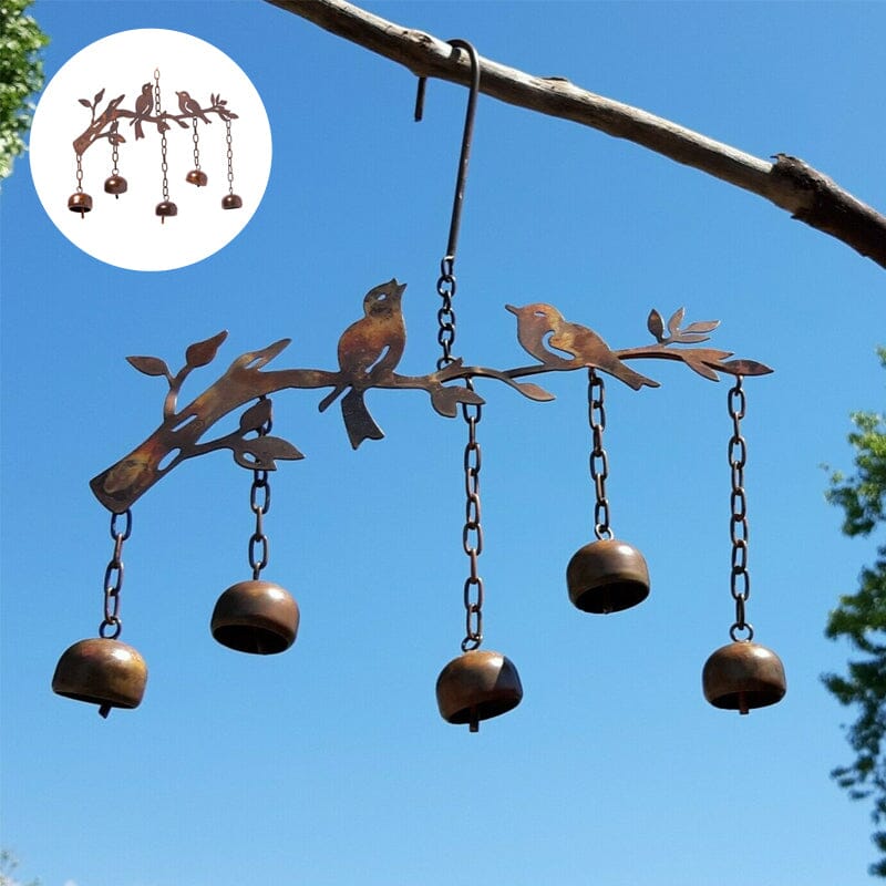 Flickering Bell Bird With Wind Chimes