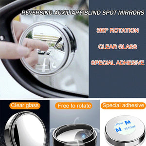 Reversing Auxiliary Blind Spot Mirrors