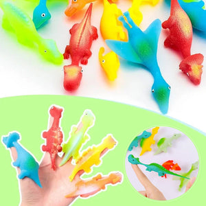 Slingshot Dinosaur Finger Toys (10-50pcs)