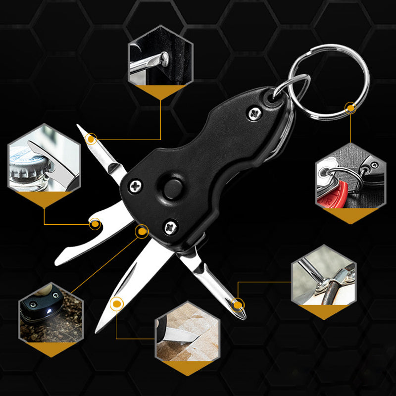 Fold Over Key Chain Multifunctional Folding Keychain – fullofcarts