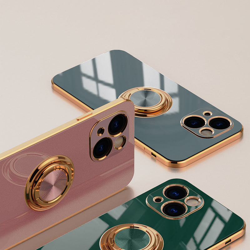 Plated iPhone Case with Ring