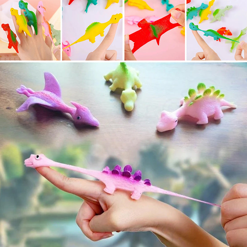 Slingshot Dinosaur Finger Toys (10-50pcs)