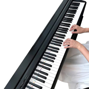 Removable Piano Keyboard Note Labels