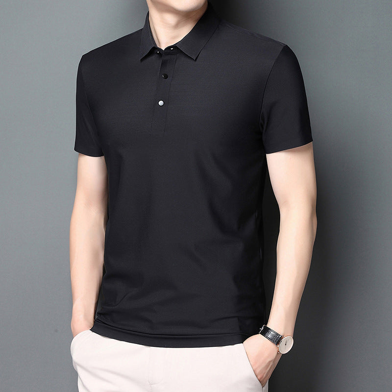 Ice Silk Polo T-shirt