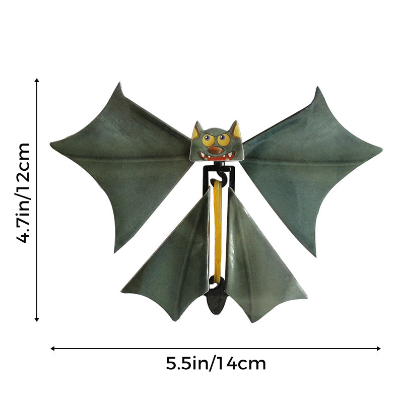 💥Halloween Hot Sale💥Funny Pranks Flying Bat🦇