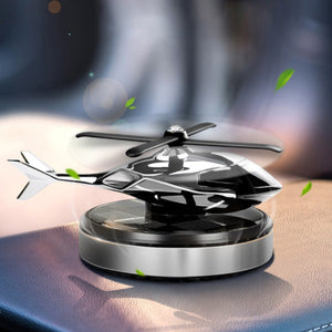 Car Aromatherapy Solar Helicopter Decoration