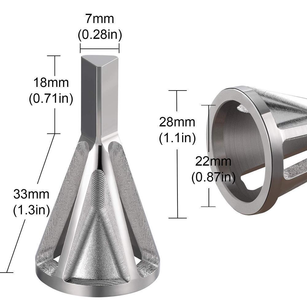 Deburring External Chamfer Tool For Drill Bit