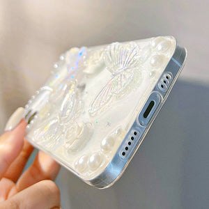 Vintage 3D Butterfly iPhone Case