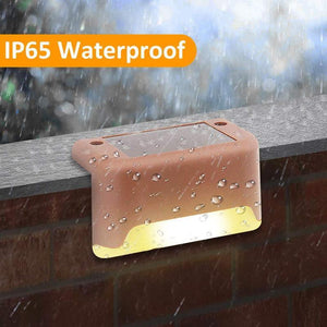 Innovative solar embedded outdoor waterproof light