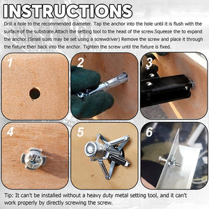 💥70% OFF💥🔩Expansion Screw Petal Nut