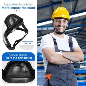 Full Face Protection Industrial Mask For Pesticide Spraying