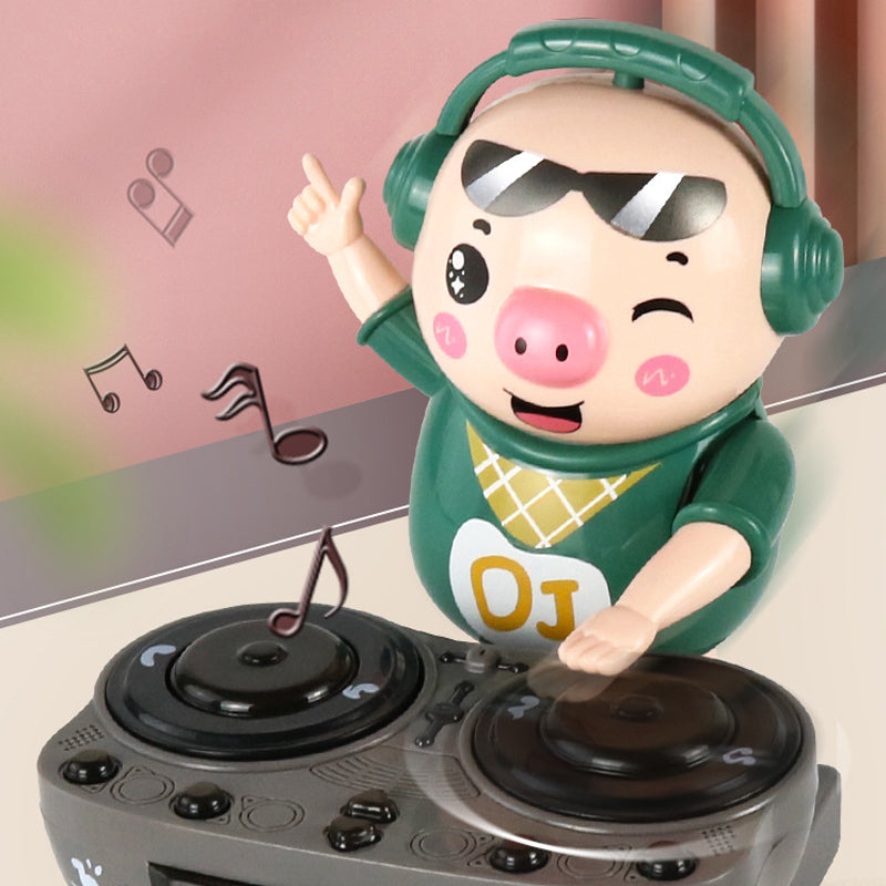 DJ Swinging Piggy Toy