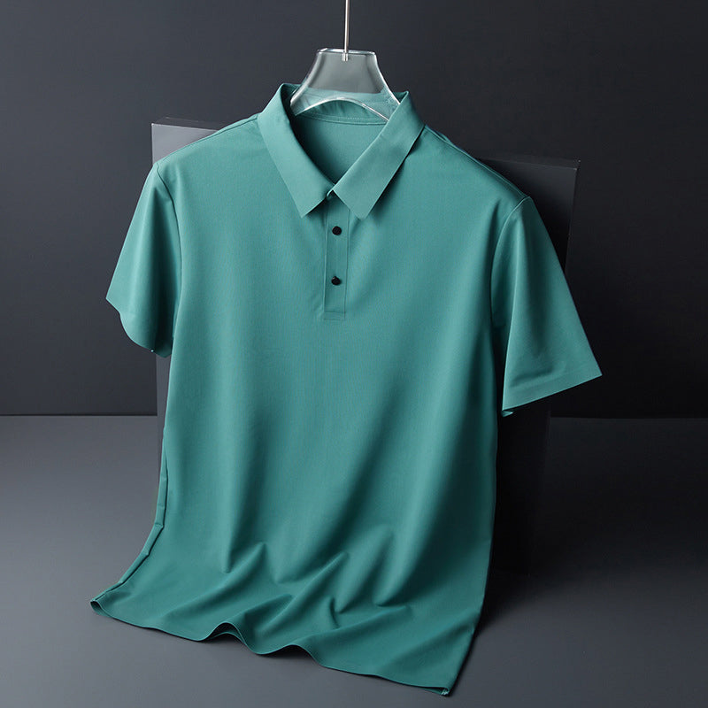 Ice Silk Polo T-shirt