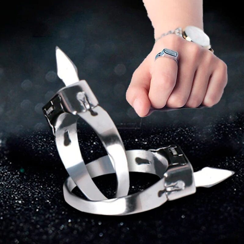 Defense Rings With Razor Adjustable Self Defense Ring – fullofcarts