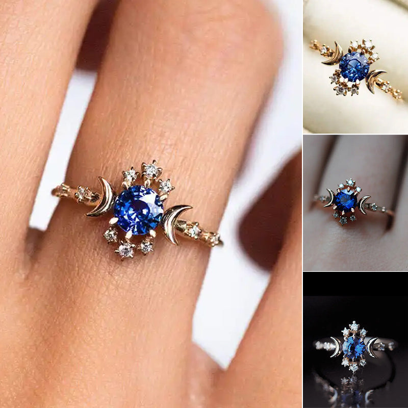 [Pre Sale] Gold Star&Moon Unique Ring