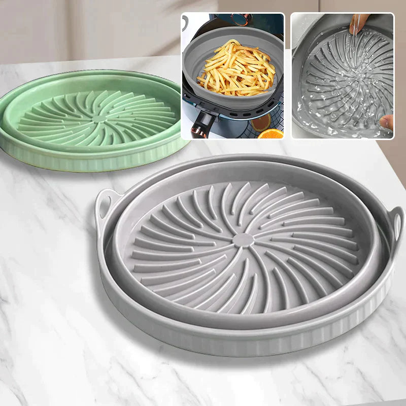 Collapsible Silicone Grill Pan