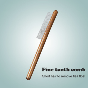 Solid Wood Pet Comb