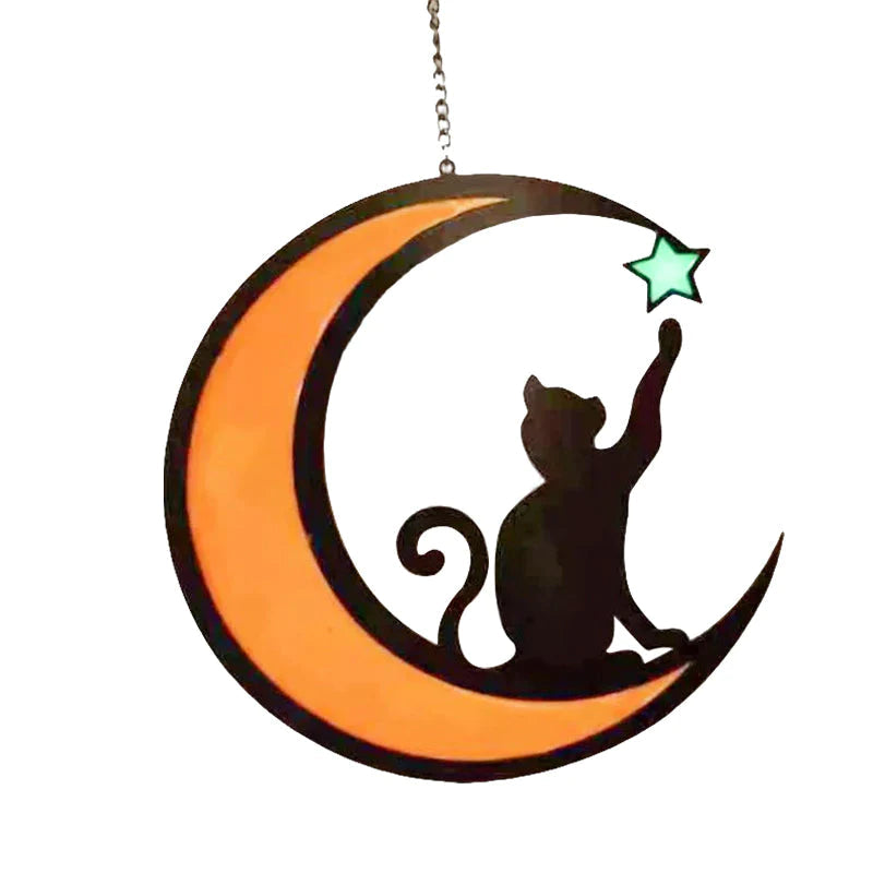 Moon Black Cat Decorations