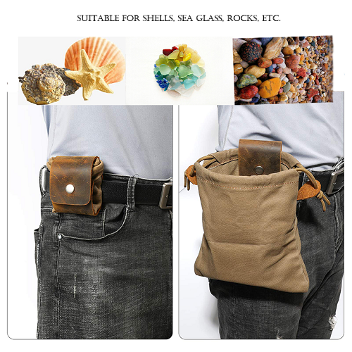 Leather And Canvas Bushcraft Bag