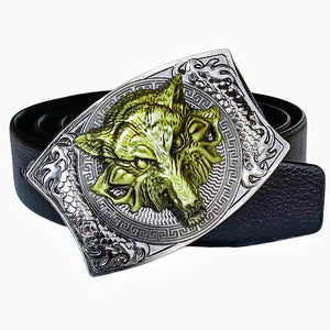 Men's Self Defense Alloy Buckle Belt